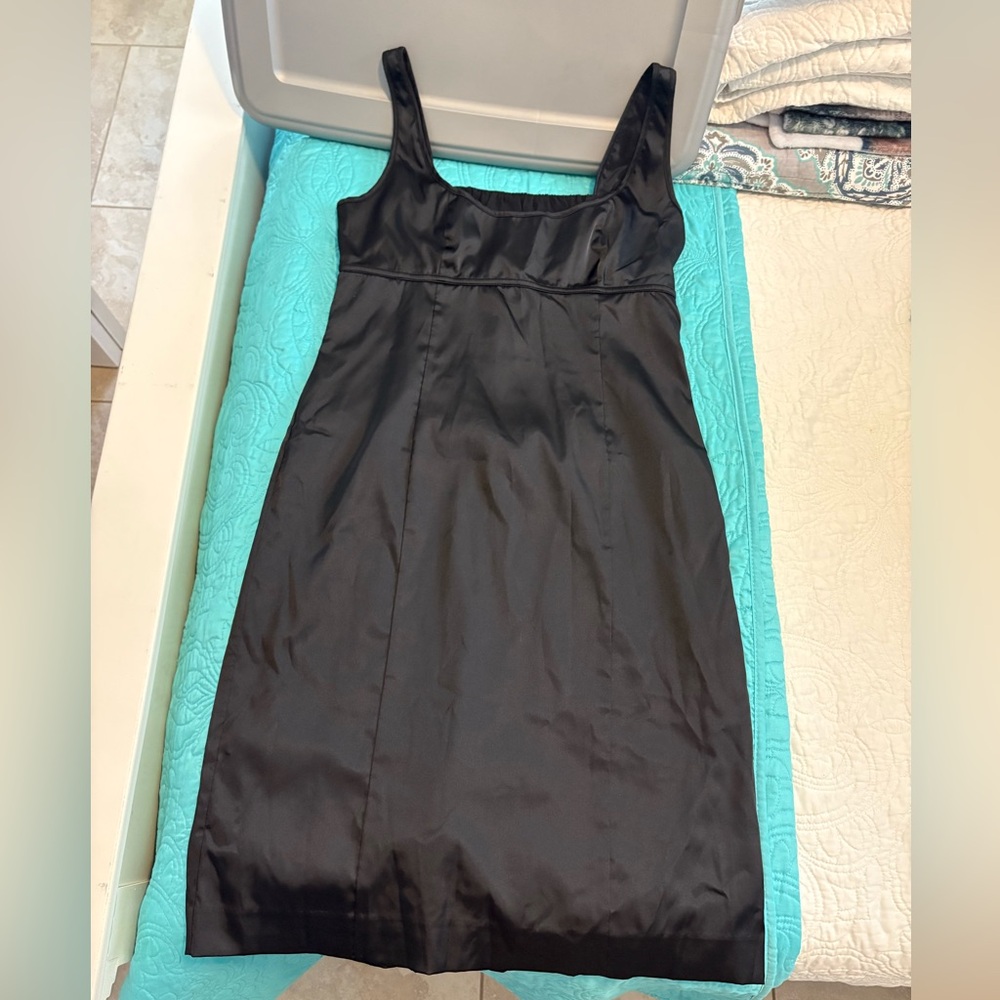Express Black Garment with Label Detail